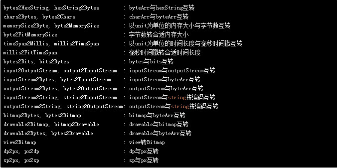 转换相关