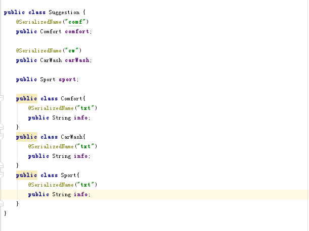 Suggestion.java